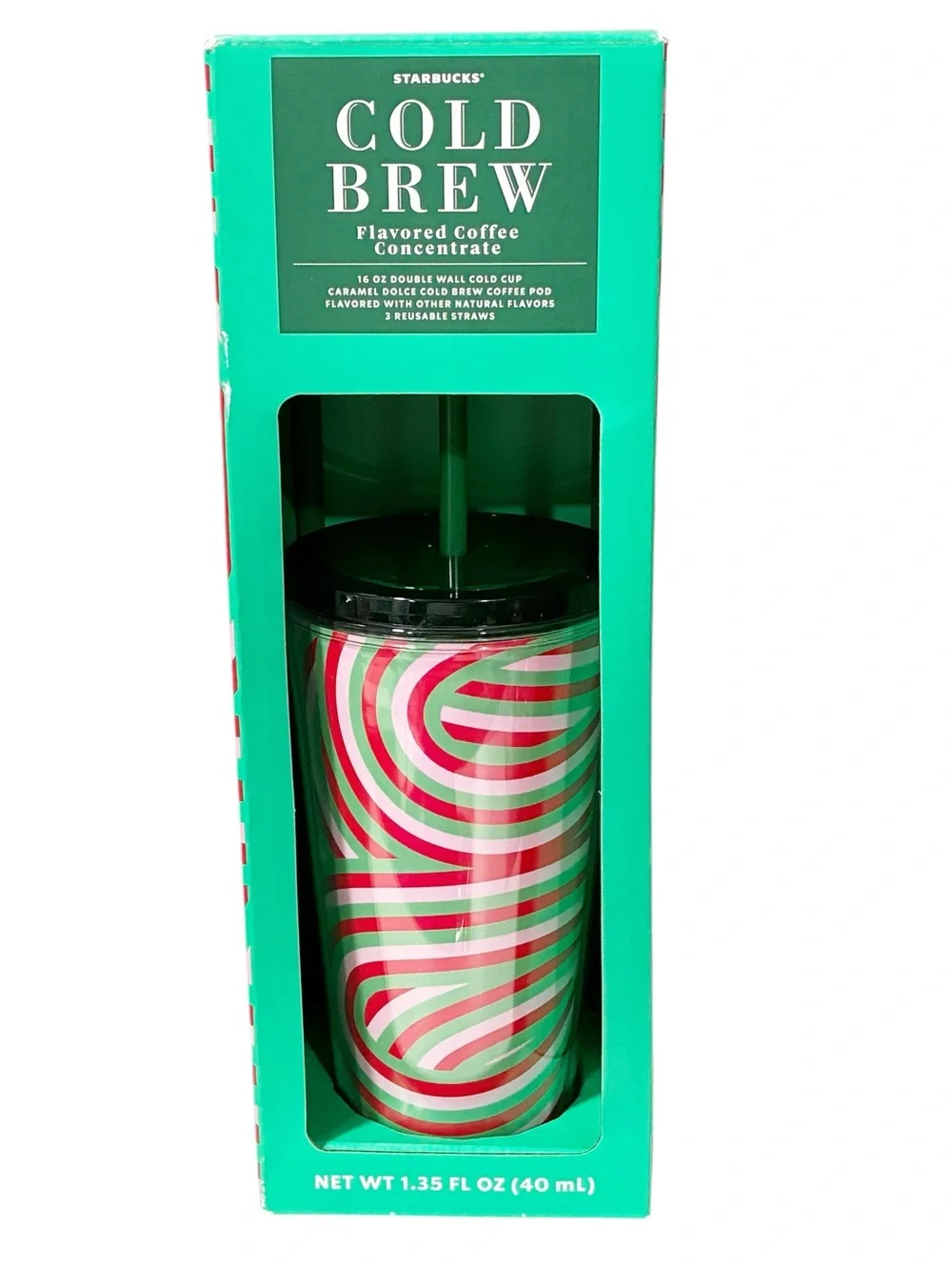 Starbucks Flavored Coffee Concentrate 16 oz Cold Cup Caramel Dolce NEW